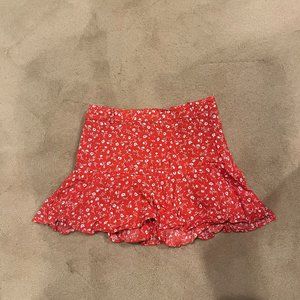 Zara Mini Floral Skort